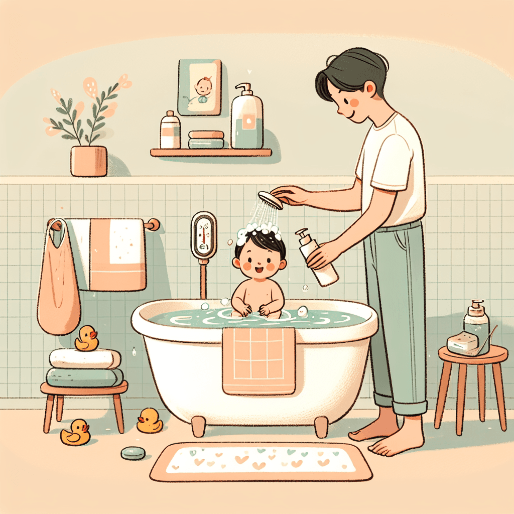 Banho do bebe com seguranca guia acolhedor para pais de primeira viagem