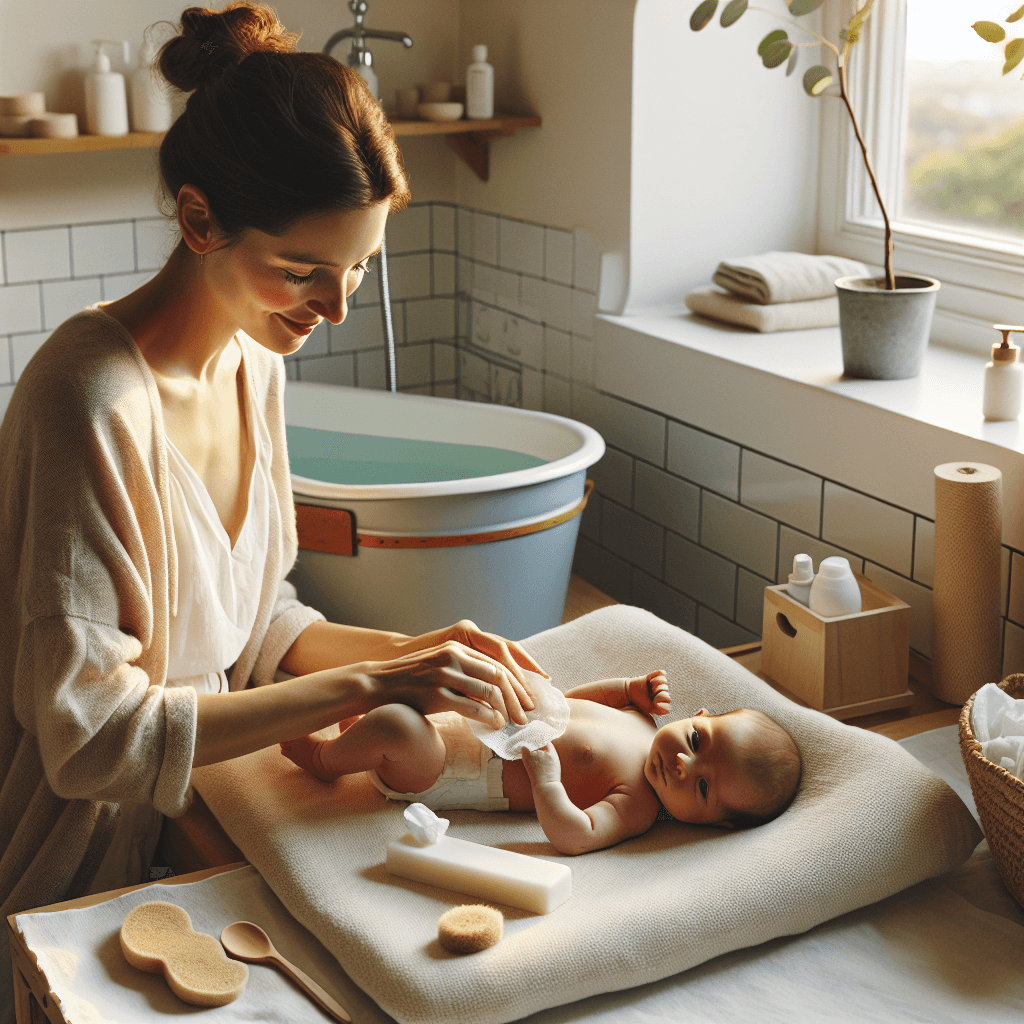 Do umbigo ao banho - higiene do recém-nascido com carinho e segurança