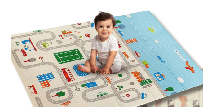 Tapete emborrachado para brincar